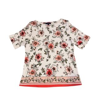 Floral Print Women's Top